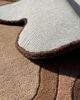 Jubi Rugs Jubi Rugs Jubi Puddle Hand Tufted Wool Rug in Brass at Urban Outfitters - 5
