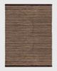 Jubi Rugs Jubi Rugs Jubi Relay Striped Hand Tufted Wool Rug in Brown at Urban Outfitters - 1