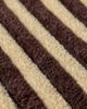 Jubi Rugs Jubi Rugs Jubi Relay Striped Hand Tufted Wool Rug in Brown at Urban Outfitters - 4