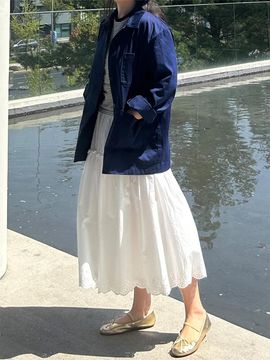Jucy Judy Lace Frill Tiered Skirt (JZSK329A)