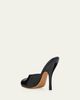 Jude 105mm Date Leather Peep-Toe Mules - 2