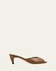 Jude 65mm Cave Leather Mules - 1