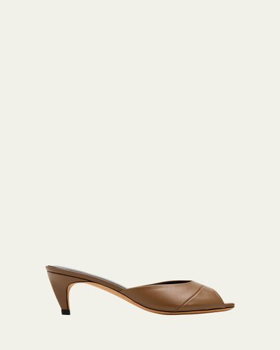 Jude 65mm Cave Leather Mules
