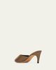 Jude 65mm Cave Leather Mules - 2