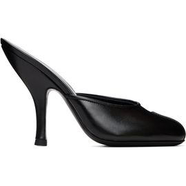 JUDE JUDE Black Date Mule Heeled Sandal
