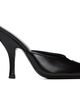 JUDE JUDE Black Date Mule Heeled Sandals - 1