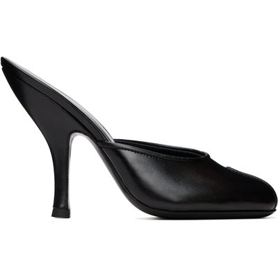 JUDE JUDE Black Date Mule Heeled Sandals