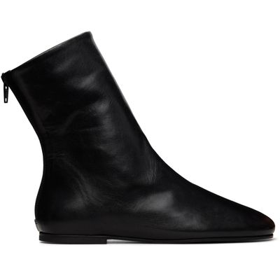 JUDE JUDE Black Floor Ankle Boots