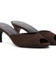 JUDE JUDE Brown Cave Mule Heeled Sandals - 4