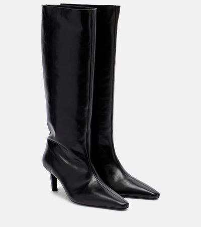 JUDE JUDE Cave leather knee-high boots