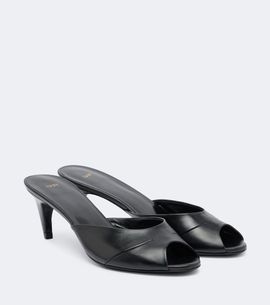 JUDE JUDE Cave leather mules