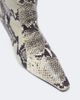 JUDE JUDE Cave snake-effect leather ankle boots - 6