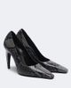 JUDE JUDE Fame snake-effect leather pumps - 1
