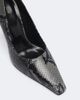 JUDE JUDE Fame snake-effect leather pumps - 6