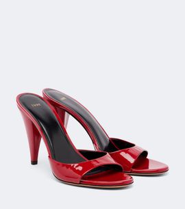 JUDE JUDE Hew patent leather mules
