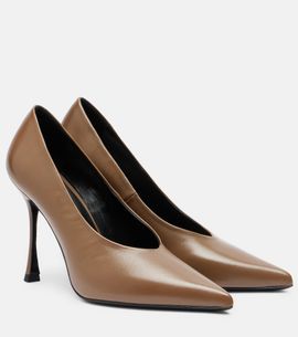 JUDE JUDE Kiss leather pumps
