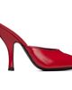 JUDE JUDE Red Date Mule Heeled Sandals - 1