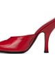 JUDE JUDE Red Date Mule Heeled Sandals - 3
