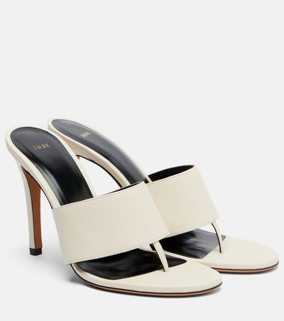 JUDE JUDE Snug leather thong sandals