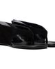 JUDE JUDE SSENSE Exclusive Black Yaga Wedge Heeled Sandals - 4