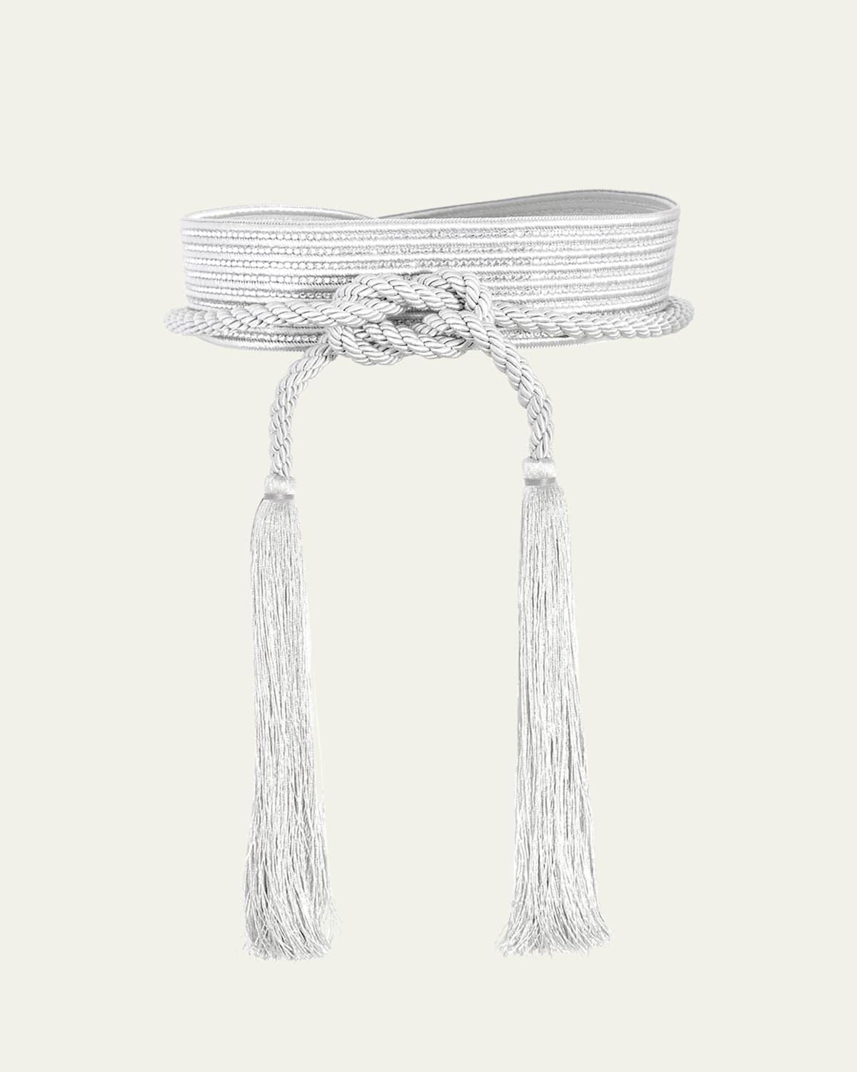 Judith Leiber Couture Corded Wrap Crystal Belt