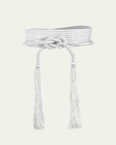 Judith Leiber Couture Corded Wrap Crystal Belt