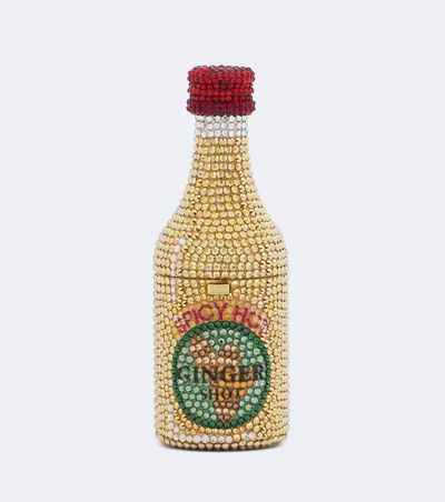 Judith Leiber Couture Judith Leiber Couture Bottle Ginger Shot Mini embellished clutch