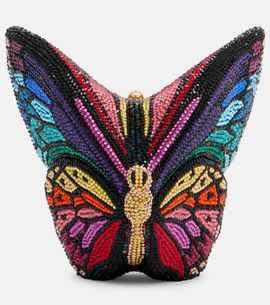 Judith Leiber Couture Judith Leiber Couture Butterfly Small embellished clutch
