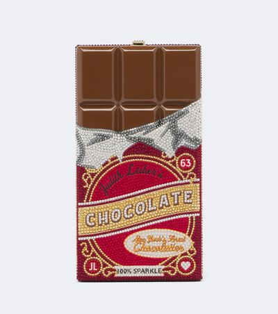 Judith Leiber Couture Judith Leiber Couture Candy Bar Milk Chocolate embellished clutch