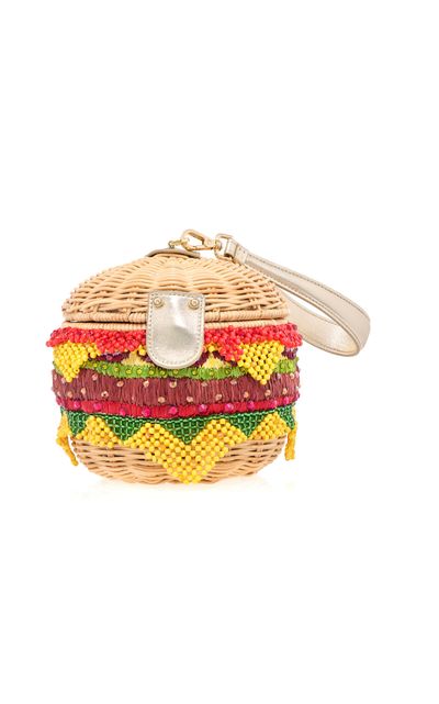 Judith Leiber Couture Judith Leiber Couture Deluxe Cheeseburger Basket Clutch