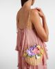 Judith Leiber Couture Judith Leiber Couture Dorothy floral-appliquÃ© wicker top-handle bag - 7