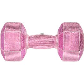 JUDITH LEIBER COUTURE JUDITH LEIBER COUTURE Dumbbell Crystal Clutch