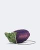 Judith Leiber Couture Judith Leiber Couture Eggplant crystal-embellished clutch - 4