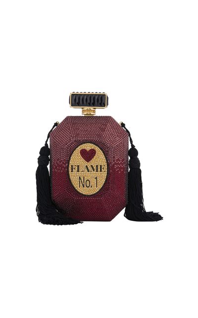 Judith Leiber Couture Judith Leiber Couture Flame Perfume Bottle Clutch