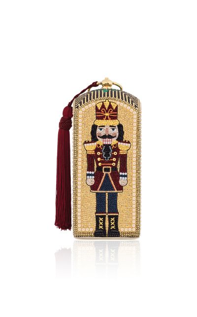 Judith Leiber Couture Judith Leiber Couture Nutcracker Rectangle Dome Clutch