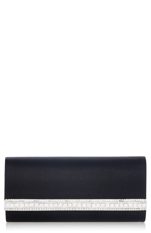 JUDITH LEIBER COUTURE JUDITH LEIBER COUTURE Perry Crystal Bar Satin Clutch