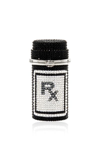 Judith Leiber Couture Judith Leiber Couture Poison Prescription Bottle Miniature Clutch