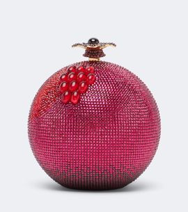Judith Leiber Couture Judith Leiber Couture Pomegranate crystal-embellished clutch