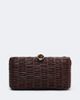 Judith Leiber Couture Judith Leiber Couture Poppy embellished woven clutch - 1