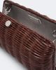Judith Leiber Couture Judith Leiber Couture Poppy embellished woven clutch - 3