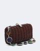 Judith Leiber Couture Judith Leiber Couture Poppy embellished woven clutch - 4
