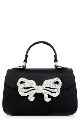 JUDITH LEIBER COUTURE JUDITH LEIBER COUTURE Satin Bow Top Handle Bag