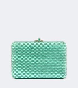Judith Leiber Couture Judith Leiber Couture Slim Slide embellished clutch
