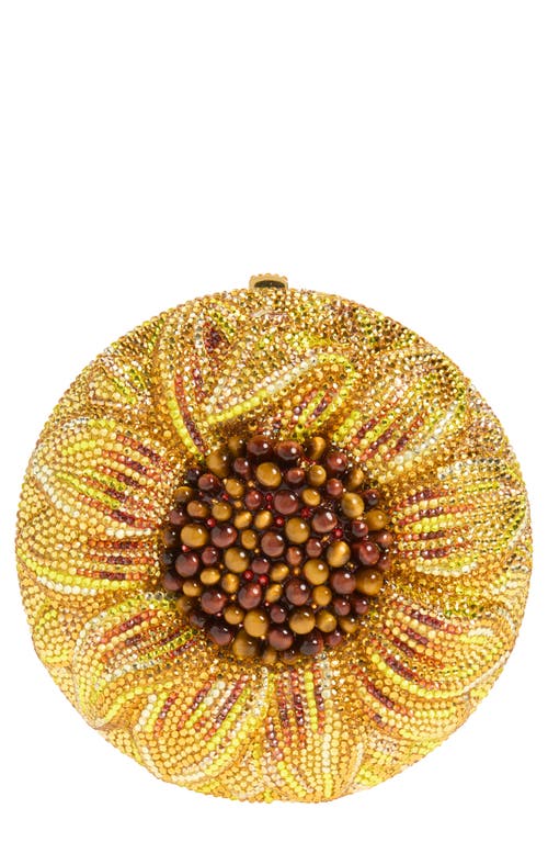 JUDITH LEIBER COUTURE JUDITH LEIBER COUTURE Sunflower Soleil Crystal Minaudière