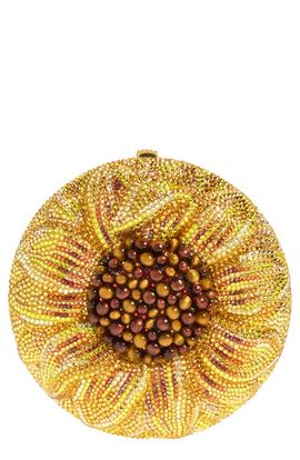 JUDITH LEIBER COUTURE JUDITH LEIBER COUTURE Sunflower Soleil Crystal Minaudière