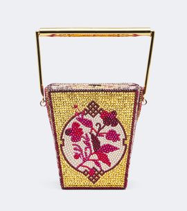 Judith Leiber Couture Judith Leiber Couture Take Out Box embellished clutch