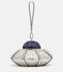 Judith Leiber Couture Judith Leiber Couture UFO crystal-embellished clutch