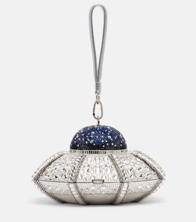Judith Leiber Couture Judith Leiber Couture UFO crystal-embellished clutch