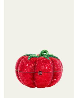 Judith Leiber Couture Pumpkin Carriage Clutch Bag