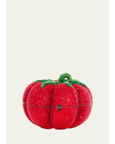 Judith Leiber Couture Pumpkin Carriage Clutch Bag